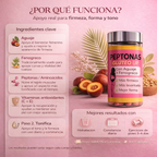 PEPTONAS GLUTEO UP- “Glúteos Firmes, Redondos y Visiblemente Más Tonificados”
