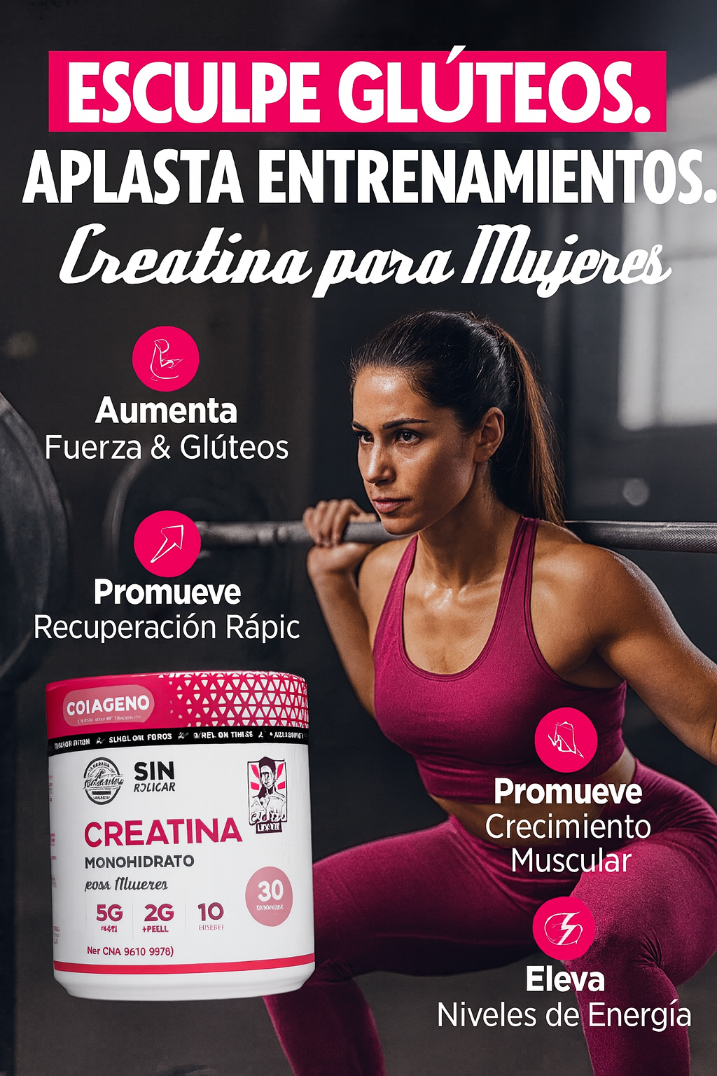 Creatina Monohidratada for Woman