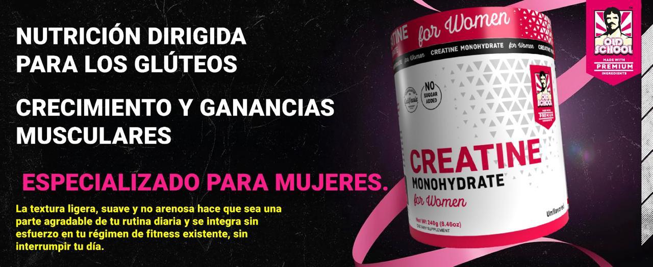 CREATINA MONOHIDRATADA FOR WOMAN X2