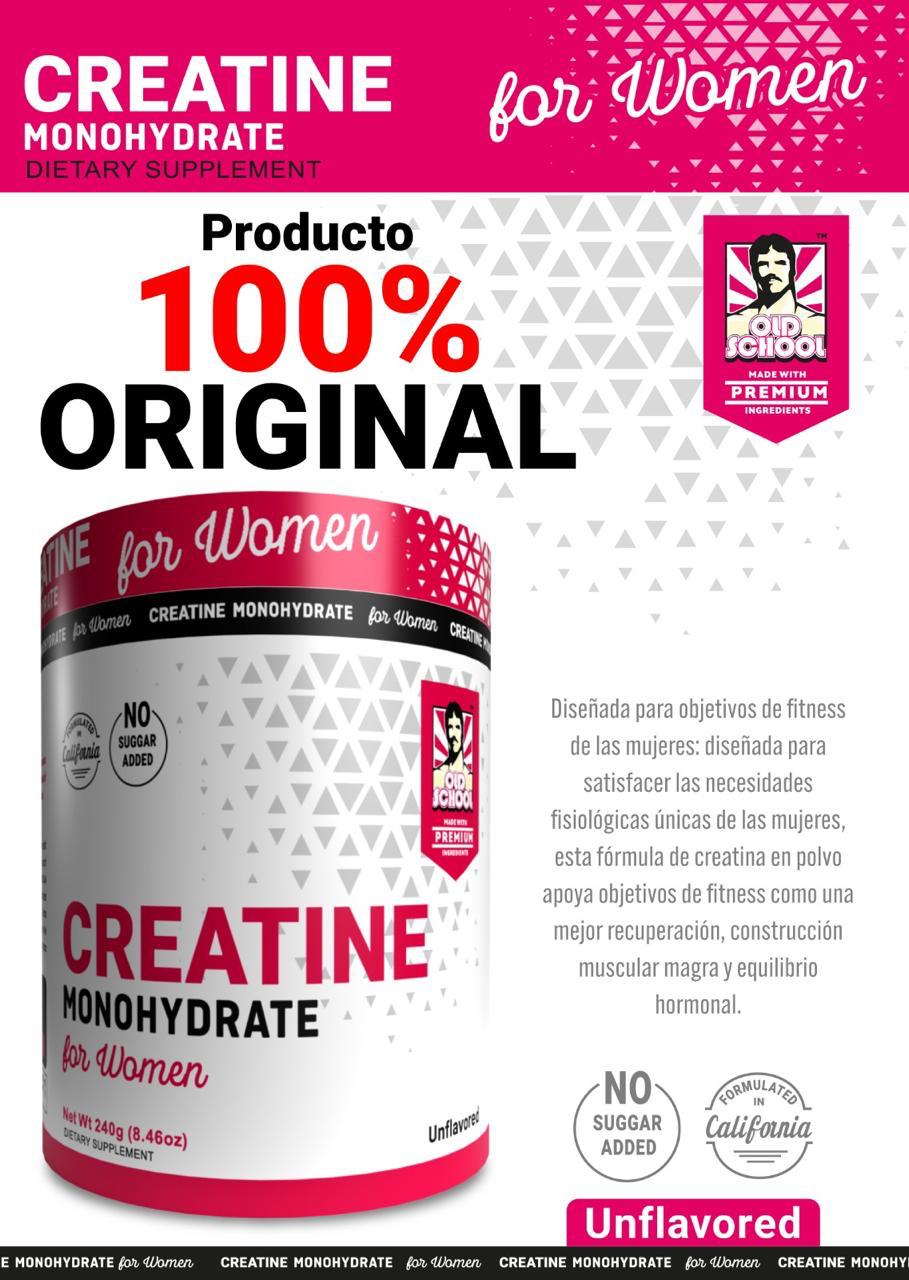 CREATINA MONOHIDRATADA FOR WOMAN X2
