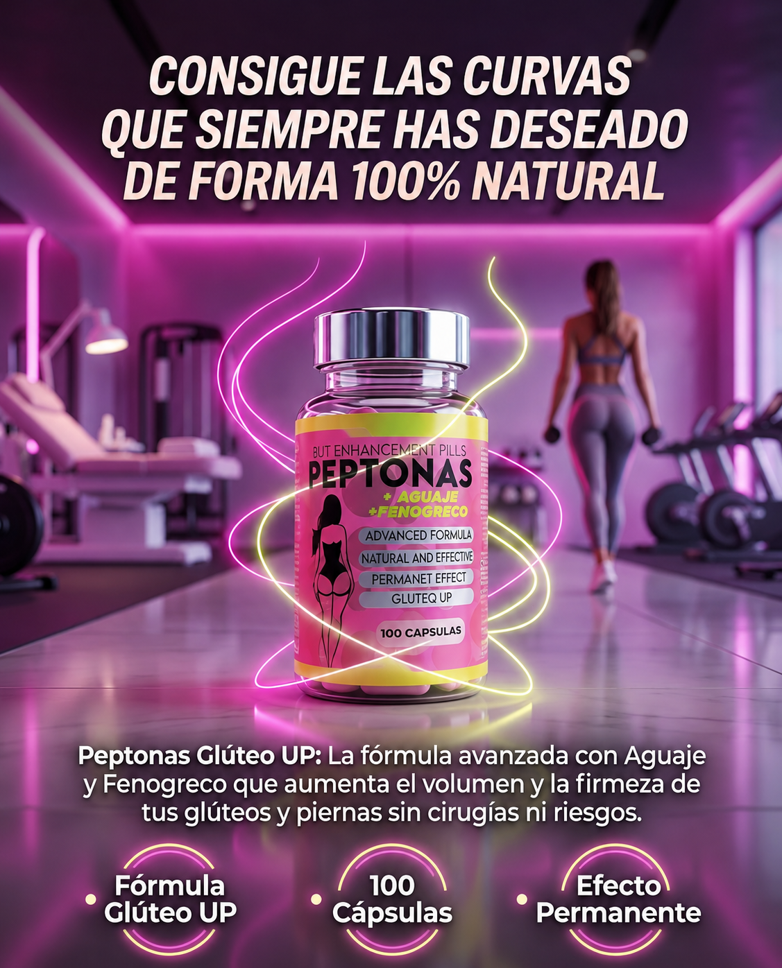 Peptonas Glúteo UP