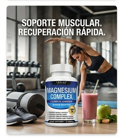 MAGNESIUM COMPLEX “Duerme mejor. Muévete mejor. Vive mejor.”