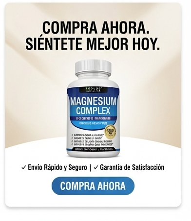 MAGNESIUM COMPLEX “Duerme mejor. Muévete mejor. Vive mejor.”
